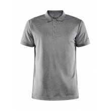 Craft Sport Polo Core Unify (functional recycled polyester) dark grey mottled Men